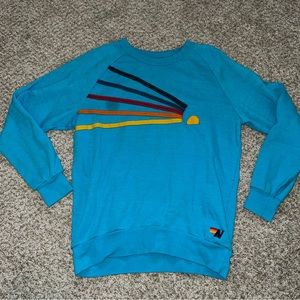 Aviator Nation Daydream Relaxed Crew Sweatshirt